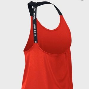 Nike Drift/Sports tank/Orange-Red/Size Medium